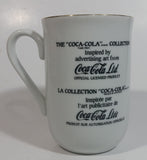 Vintage Norman Rockwell Coca Cola Coke Collection Boy Fishing With Dog Gold Trimmed Porcelain Coffee Cup