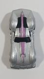 2005 Hot Wheels First Editions Drop Tops 1963 Corvette Sting Ray Metalflake Silver Die Cast Toy Car Vehicle