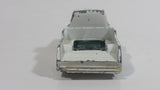 Vintage Husky Ford F350 Truck White Die Cast Toy Car Vehicle - Made in Great Britain