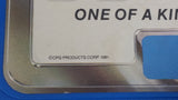 Vintage 1981 Kenner Fast 111's Blue Collector's Case "One of a kind license plates"