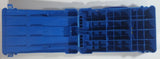 Vintage 1981 Kenner Fast 111's Blue Collector's Case "One of a kind license plates"