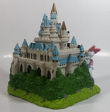 2001 Disney Disneyland Characters in Front of Castle 7 1/2" Tall PVC Coin Bank