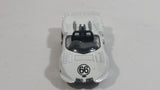 1998 Hot Wheels First Editions Chaparral 2 #66 White Die Cast Toy Car Vehicle
