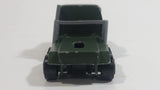 Vintage Majorette Magirus Army Green Military Army Semi Tractor Truck 1:100 Scale Die Cast Toy Car Trucking Rig Vehicle
