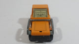 Vintage 1978 Lesney Matchbox Superfast No. 27 Skip Truck Orange Die Cast Toy Dump Truck Vehicle