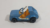 Vintage Majorette No. 223 Crazy Car Light Blue 1/55 Scale Die Cast Toy Car Vehicle Made in France