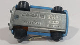 Vintage Majorette No. 223 Crazy Car Light Blue 1/55 Scale Die Cast Toy Car Vehicle Made in France