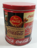 1994 Coca-Cola Coke Soda Pop Carriage Trade Mini Twist Pretzels Nostalgic Tin Beverage Advertising Collectible