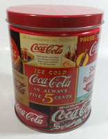1994 Coca-Cola Coke Soda Pop Carriage Trade Mini Twist Pretzels Nostalgic Tin Beverage Advertising Collectible