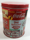 1994 Coca-Cola Coke Soda Pop Carriage Trade Mini Twist Pretzels Nostalgic Tin Beverage Advertising Collectible