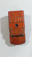 Vintage 1973 Lesney Matchbox Rolamatics No. 16 Badger Orange Radar Truck Die Cast Toy Car Vehicle