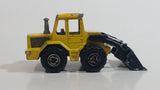 Vintage Majorette Tracto Bull Dozer Front End Loader No. 211 & 263 Yellow Black 1/87 Scale Die Cast Toy Construction Equipment Vehicle