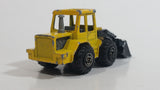 Vintage Majorette Tracto Bull Dozer Front End Loader No. 211 & 263 Yellow Black 1/87 Scale Die Cast Toy Construction Equipment Vehicle