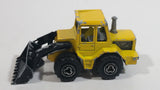 Vintage Majorette Tracto Bull Dozer Front End Loader No. 211 & 263 Yellow Black 1/87 Scale Die Cast Toy Construction Equipment Vehicle