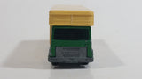 Vintage 1977 Lesney Matchbox Superfast No. 40 Bedford Horse Box Truck Green and Beige Die Cast Toy Car Vehicle
