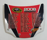 Action Racing Winner's Circle NASCAR Sprint Cup Series 2008 Schedule 1/24 Scale Hood Magnet Racing Collectible