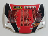 Action Racing Winner's Circle NASCAR Sprint Cup Series 2008 Schedule 1/24 Scale Hood Magnet Racing Collectible