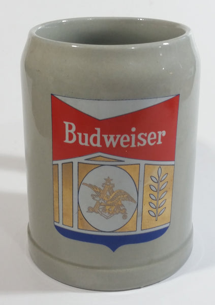 Vintage Budweiser Beer 5" Tall Stoneware Stein Mug