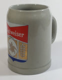 Vintage Budweiser Beer 5" Tall Stoneware Stein Mug
