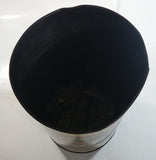 Rare HTF Vintage Vancouver Canucks 19" Tall Metal Trash Can - Used Condition