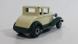 Vintage 1979 Lesney Matchbox Superfast Model A Ford Cream White and Green Die Cast Toy Car Vehicle