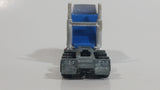Vintage Majorette Semi Truck Tractor Sky Blue Die Cast Toy Car Rig Vehicle
