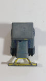 Vintage PlayArt Tractor Bulldozer Yellow Red Blue Bar Metal Die Cast Toy Car Construction Vehicle Made in Hong Kong