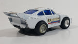 Vintage Martini Porsche #8 White Pullback Friction Race Car Die Cast Toy Vehicle - Made in Hong Kong