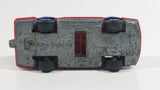 Vintage Majorette Ford Thunderbird Blue 1/63 Scale Die Cast Toy Car Vehicle with Opening Hood