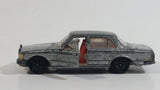 Vintage 1978 Tomica Mercedes Benz 450 SEL 1/57 Scale Silver Die Cast Toy Car Vehicle with Opening Doors