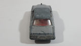 Vintage 1978 Tomica Mercedes Benz 450 SEL 1/57 Scale Silver Die Cast Toy Car Vehicle with Opening Doors