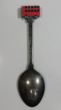 Ottawa Canada Red Double Decker Bus Site-Seeing Vehicle Metal Spoon Tourism Travel Collectible