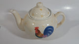 Vintage GHA Marijke Rooster Chicken Bird Themed Ceramic Tea Pot
