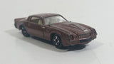 Vintage 1982 JRI Road Machines Camaro Z-28 Brown Die Cast Toy Car Vehicle with Opening Doors - Hong Kong
