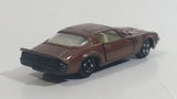Vintage 1982 JRI Road Machines Camaro Z-28 Brown Die Cast Toy Car Vehicle with Opening Doors - Hong Kong