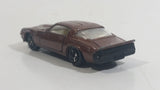 Vintage 1982 JRI Road Machines Camaro Z-28 Brown Die Cast Toy Car Vehicle with Opening Doors - Hong Kong