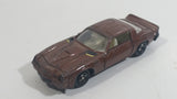 Vintage 1982 JRI Road Machines Camaro Z-28 Brown Die Cast Toy Car Vehicle with Opening Doors - Hong Kong
