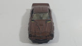 Vintage 1982 JRI Road Machines Camaro Z-28 Brown Die Cast Toy Car Vehicle with Opening Doors - Hong Kong