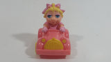 Vintage The Muppets 1986 Baby Miss Piggy and Pink Toy Car Vehicle McDonald's Happy Meal