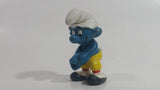 Vintage 1978 Peyo Smurf Character Golfing Golfer PVC Toy Figure - No Club