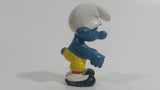Vintage 1978 Peyo Smurf Character Golfing Golfer PVC Toy Figure - No Club