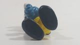 Vintage 1978 Peyo Smurf Character Golfing Golfer PVC Toy Figure - No Club