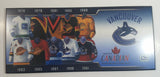 Molson Canadian Vancouver Canucks Ice Hockey Team Jersey History Wall Plaque Board
