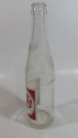 Vintage 1958 Sparkling Pepsi Cola Soda Pop Red and White 10 Fl oz Clear Glass Beverage Bottle Montreal