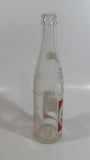 Vintage 1958 Sparkling Pepsi Cola Soda Pop Red and White 10 Fl oz Clear Glass Beverage Bottle Montreal