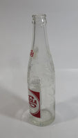 Vintage 1956 Sparkling Pepsi Cola Soda Pop Red and White 10 Fl oz Clear Glass Beverage Bottle Montreal