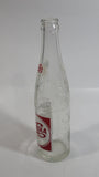 Vintage 1956 Sparkling Pepsi Cola Soda Pop Red and White 10 Fl oz Clear Glass Beverage Bottle Montreal