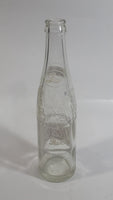 Vintage 1956 Sparkling Pepsi Cola Soda Pop Red and White 10 Fl oz Clear Glass Beverage Bottle Montreal