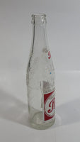 Vintage 1956 Sparkling Pepsi Cola Soda Pop Red and White 10 Fl oz Clear Glass Beverage Bottle Montreal