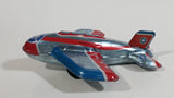 2011 Schylling Vintage Style Jet Airplane Plane Tin Toy Reproduction